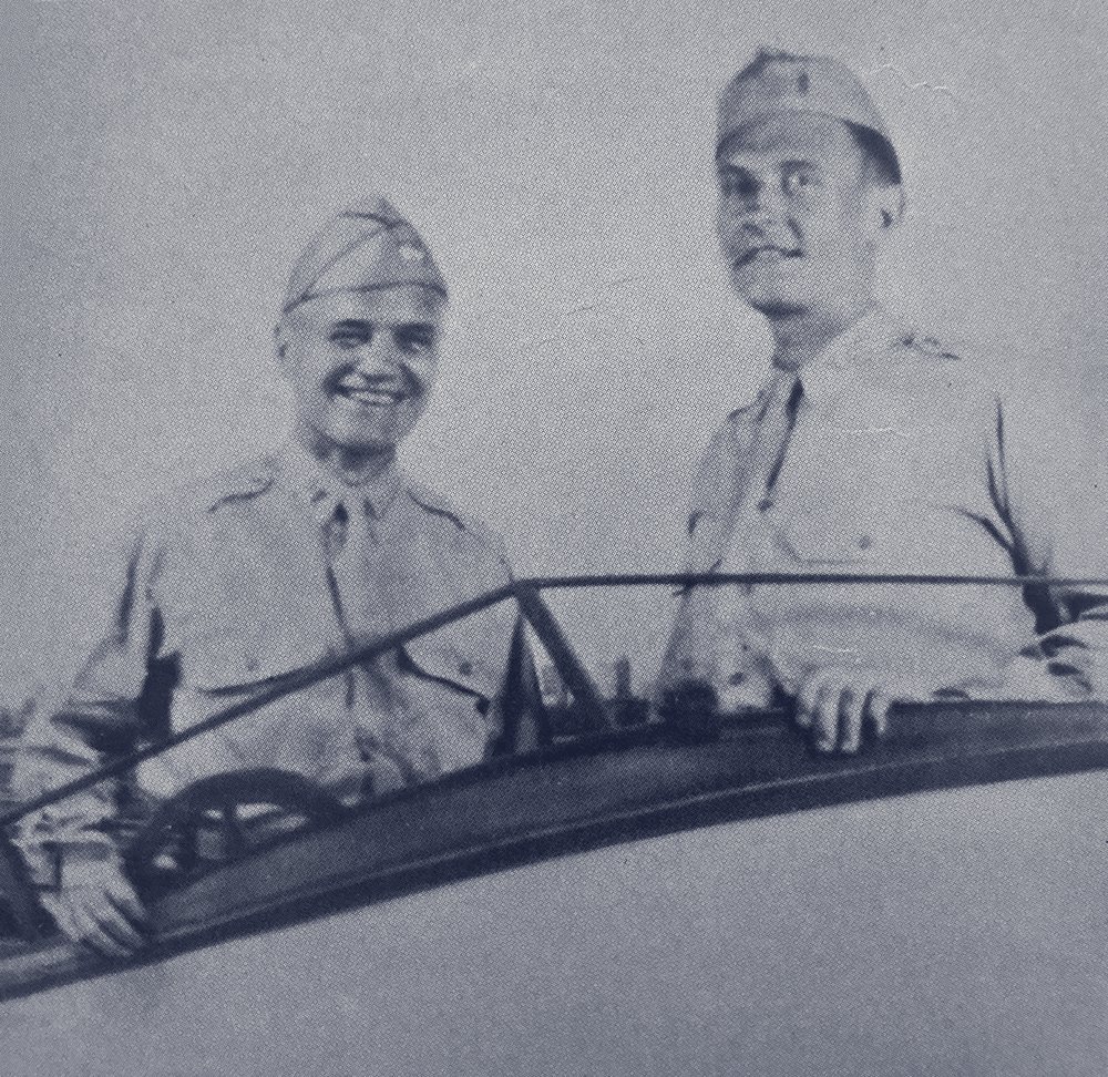 Chaplains Emil Kapaun and William Bowdern serving together in World War II