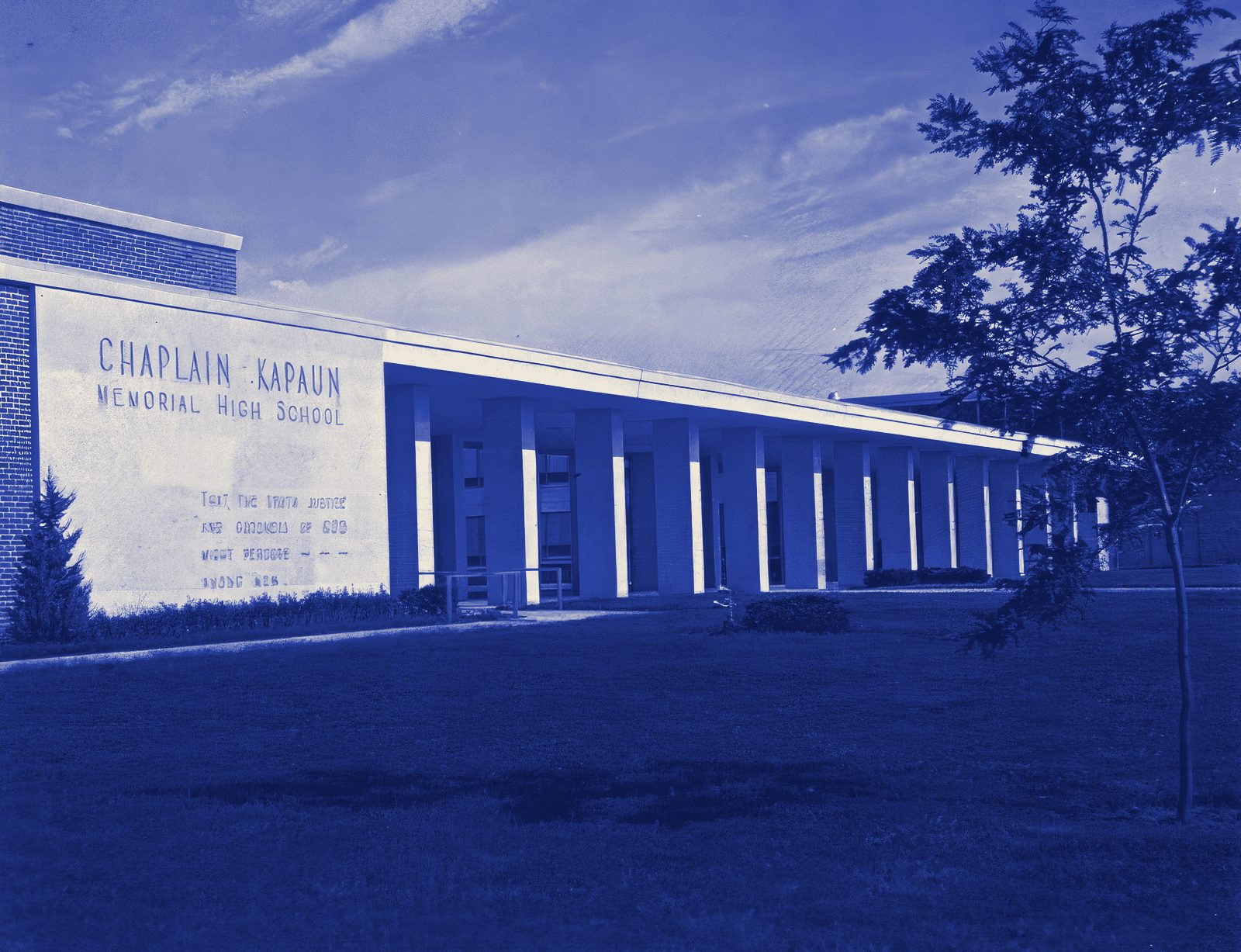 Chaplain Kapaun Memorial High School, Wichita, Kansas, circa 1956