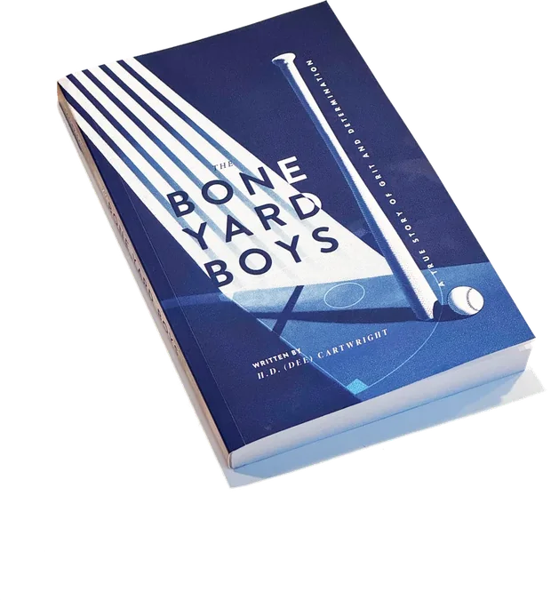 The Bone Yard Boys paperback, printed through Barnes & Noble Press